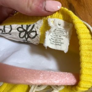 Yellow vintage cardigan